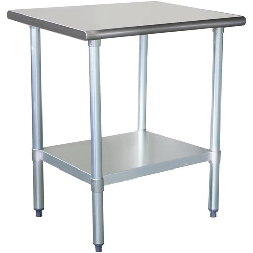 Commercial Stainless Steel Work Table Bottom shelf 900x700x900mm | Stalwart DA-WT7090G