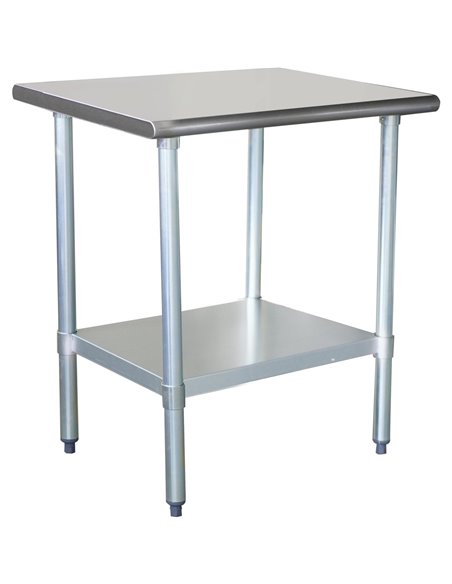Commercial Stainless Steel Work Table Bottom shelf 900x700x900mm | Stalwart DA-WT7090G