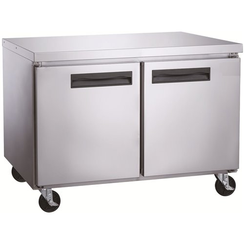 Professional Refrigerated Counter 2 doors Depth 800mm | Stalwart DA-DUC60R