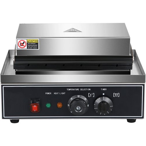 Commercial Corn Dog Waffle Maker 1.6kW 6 waffles Countertop | Stalwart DA-HX119