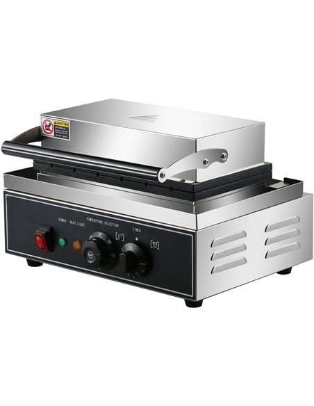 Commercial Corn Dog Waffle Maker 1.6kW 6 waffles Countertop | Stalwart DA-HX119