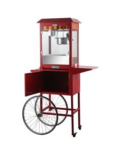 Commercial Popcorn Maker with Cart | Stalwart DA-HPBCA 2