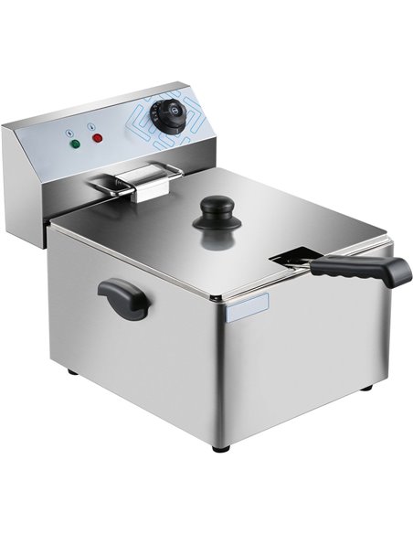 Commercial Fryer Electric 11 litre 3.5kW Countertop | Stalwart DA-HEF11L