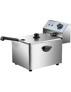 Commercial Fryer Single Electric 8 litre 3.25kW Countertop | Stalwart DA-HEF8L