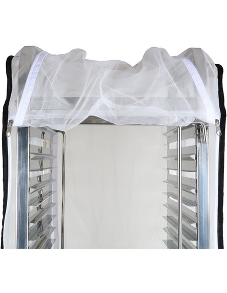 Cover with 2 zippers for Stalwart DA-Trolley RT1115 Plastic | Stalwart DA-RT1115C