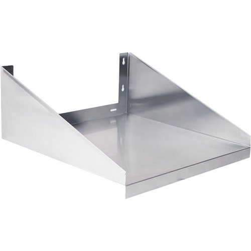 Microwave Shelf Stainless steel 600x450mm | Stalwart DA-MWS2418