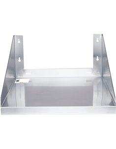 Microwave Shelf Stainless steel 600x600mm | Stalwart DA-MWS2424 2