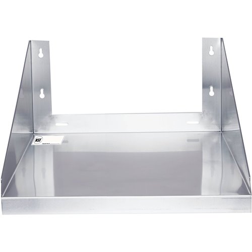 Microwave Shelf Stainless steel 600x600mm | Stalwart DA-MWS2424
