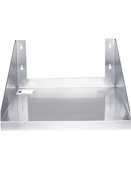 Microwave Shelf Stainless steel 600x600mm | Stalwart DA-MWS2424