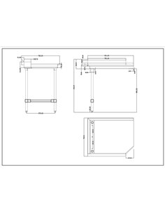 Commercial Stainless steel Pass Through Dishwasher Table Left 914mm Width | Stalwart DA-DCOT3036LEFT 2