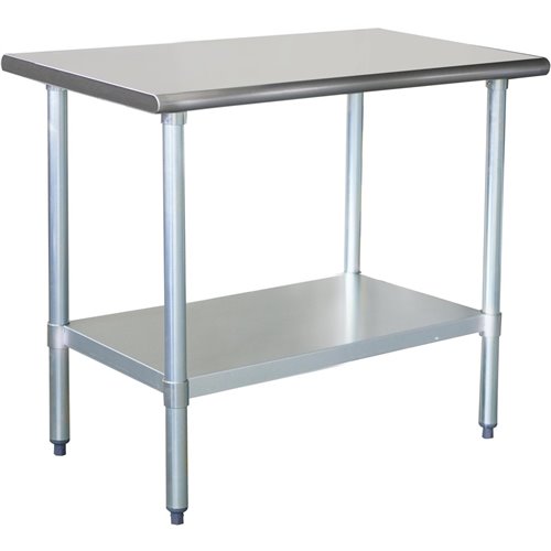 Commercial Stainless Steel Work Table Bottom shelf 700x600x900mm | Stalwart DA-WT6070G