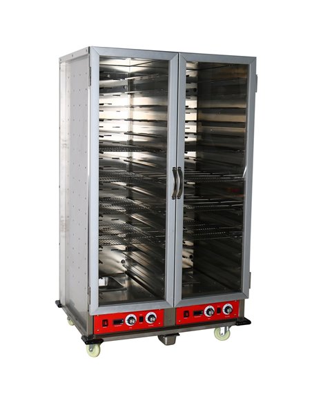 Professional Fermentation, Proofing &amp Holding Cabinet 15 + 15 tier | Stalwart DA-WHHPC40