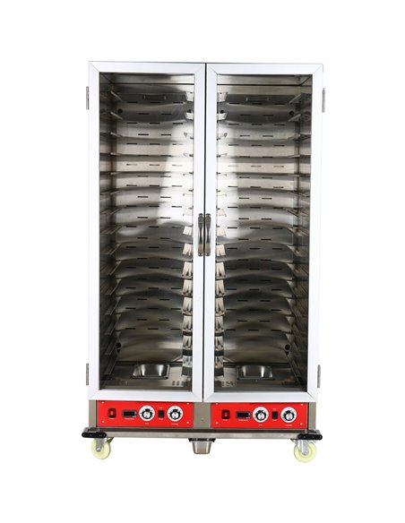 Professional Fermentation, Proofing &amp Holding Cabinet 15 + 15 tier | Stalwart DA-WHHPC40
