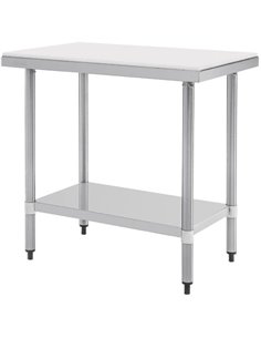 Commercial Stainless Steel Cutting Board Table 900x600x900mm | Stalwart DA-WTC60902G