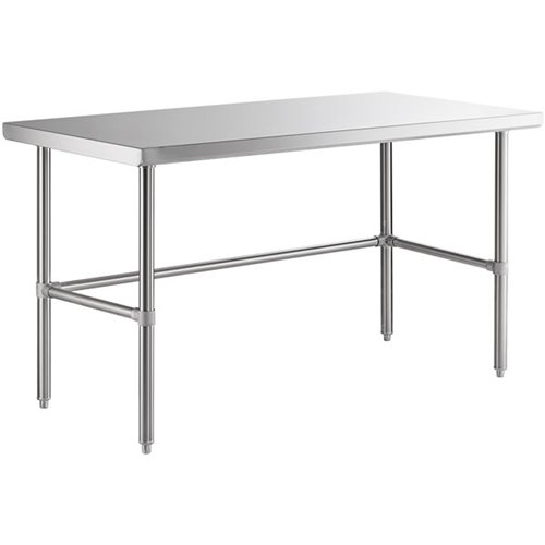 Commercial Stainless Steel Work Table No Bottom shelf 1200x600x900mm | Stalwart DA-WT60120GNU
