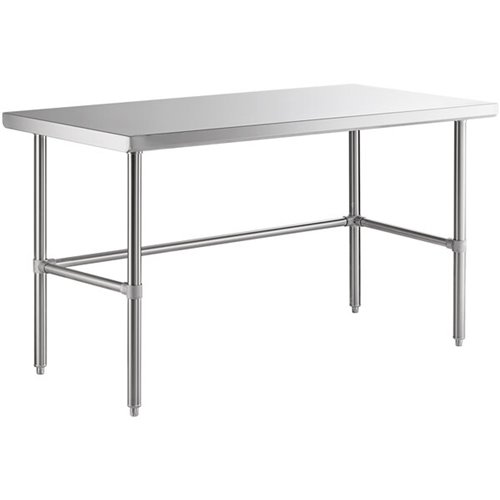 Commercial Stainless Steel Work Table No Bottom shelf 1500x600x900mm | Stalwart DA-WT60150GNU