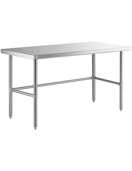 Commercial Stainless Steel Work Table No Bottom shelf 1800x700x900mm | Stalwart DA-WT70180GNU
