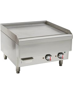 Commercial Griddle Smooth 600x650x540mm 6kW Electric | Stalwart DA-6EGH60