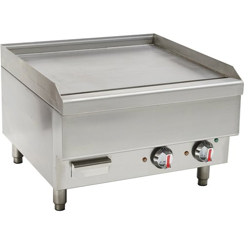 Commercial Griddle Smooth 600x650x540mm 6kW Electric | Stalwart DA-6EGH60