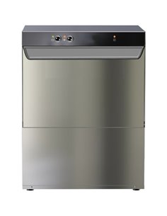 Commercial Glasswasher Premium 350mm basket 30 baskets/hour Rinse Aid dispenser Detergent dispenser & Drain pump 13A | ADX35