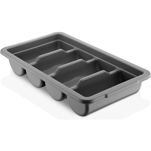 Cutlery Tray Stackable Plastic 4 compartments | Stalwart DA-GK04