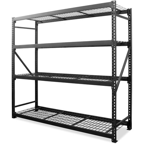 Professional Heavy Duty Shelving Unit Powder Coated Steel 1960x610x1830mm 4 shelves | Stalwart DA-WSR42