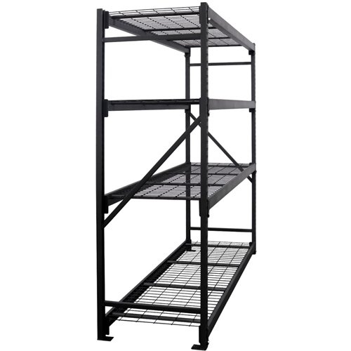 Professional Heavy Duty Shelving Unit Powder Coated Steel 1960x610x1830mm 4 shelves | Stalwart DA-WSR42