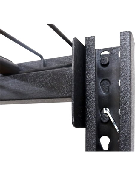 Professional Heavy Duty Shelving Unit Powder Coated Steel 1960x610x1830mm 4 shelves | Stalwart DA-WSR42