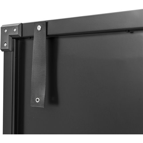 Commercial Storage Cabinet with wheels Black 800x420x1820mm | Stalwart DA-DL10