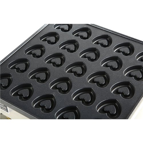 Commercial Heart Shaped Mini Pancake maker / Muffin maker 25 holes | Stalwart DA-HX2240A