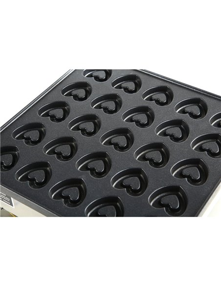 Commercial Heart Shaped Mini Pancake maker / Muffin maker 25 holes | Stalwart DA-HX2240A