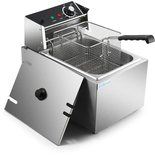 Commercial Fryer Single Electric 10 litre 2.8kW Countertop | Stalwart DA-HEF88