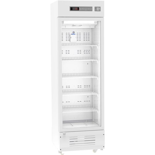 Medical Refrigerator Upright Single Glass door 5 Shelf | Stalwart DA-BPR5V298