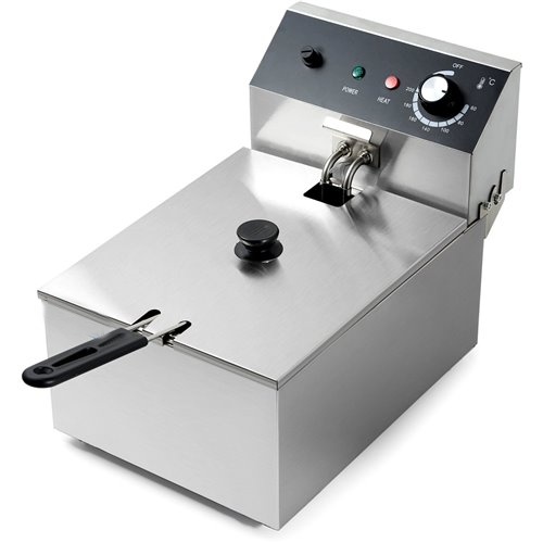 Commercial Fryer Single Electric 6 litre 2.5kW Countertop | Stalwart DA-HEF81A