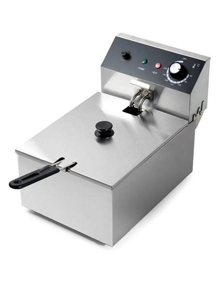 Commercial Fryer Single Electric 6 litre 2.5kW Countertop | Stalwart DA-HEF81A