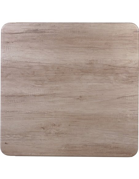 Seamless Square Table Top Grey Wood 24x24" | Stalwart DA-TT2424GREYWOOD