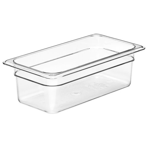 Gastronorm Container Poly 1/3 100mm Clear