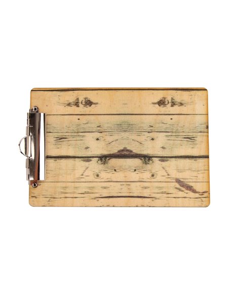 Wood Effect A4 Menu Presentation Clipboard
