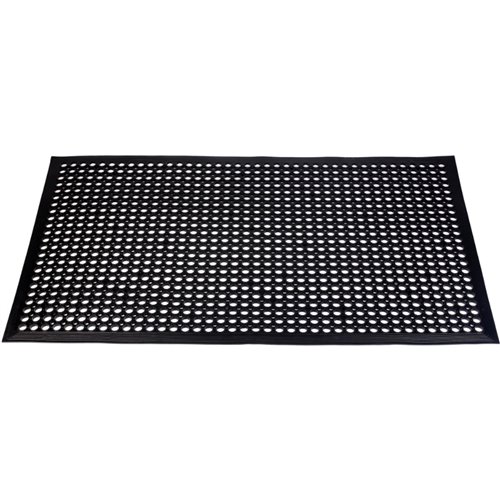 Professional Rubber Safety/Anti Fatigue Mat 1500x900x12mm | Stalwart DA-KM102