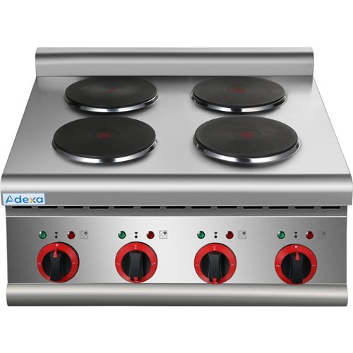 Commercial Electric boiling top 4 plates 8kW | Stalwart DA-HRQ605E