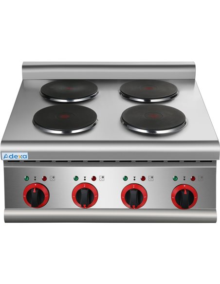 Commercial Electric boiling top 4 plates 8kW | Stalwart DA-HRQ605E