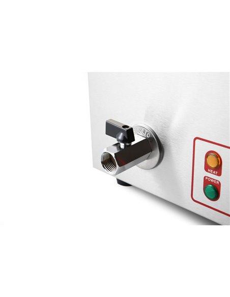 Commercial Bain Marie with Drain Tap 3xGN1/3 Including 3 containers | Stalwart DA-HB3V