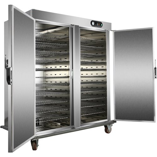 Professional Mobile Food Warming Cabinet Double Door with 22 x GN2/1 capacity 2.62kW | Stalwart DA-HW2221