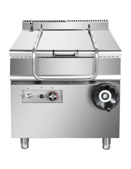 Professional Gas Tilting Bratt pan 80 litres 900mm Depth | Stalwart DA-ZHRS80