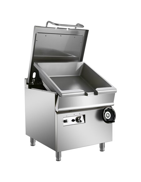 Professional Gas Tilting Bratt pan 80 litres 900mm Depth | Stalwart DA-ZHRS80