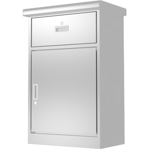 Commercial Stainless Steel Cabinet with 1 Door &amp 1 Drawer 400x400x750mm | Stalwart DA-MBSS201H751DC