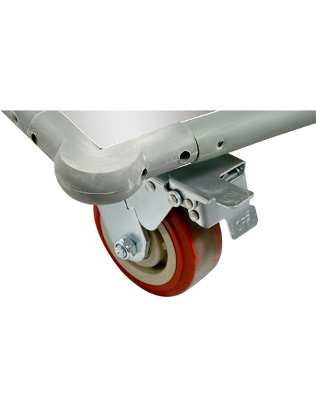 Professional Mobile Food Warming Cabinet  with 5 x GN2/1 capacity  2kW | Stalwart DA-HW115F