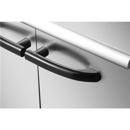 Professional Electric Griddle with Cabinet Base 12kW Smooth/Ribbed 900mm Depth | Stalwart DA-HER906A