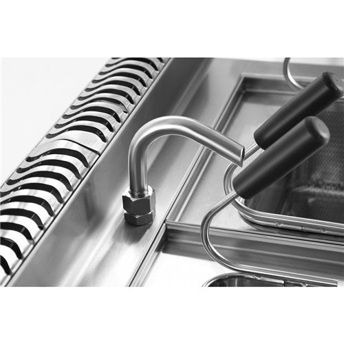 Professional Pasta cooker 30 Litres Gas 22kW Floor standing with Cabinet Base 700mm depth | Stalwart DA-HGN715