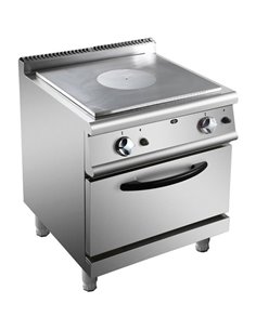 Gas Solid Top with Gas Oven 10kW+5.8kW 700mm Depth | Stalwart DA-HRQ711